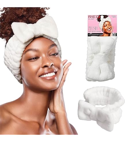 Amazon.com : Red by Kiss Spa Headband for Washing Face Facial